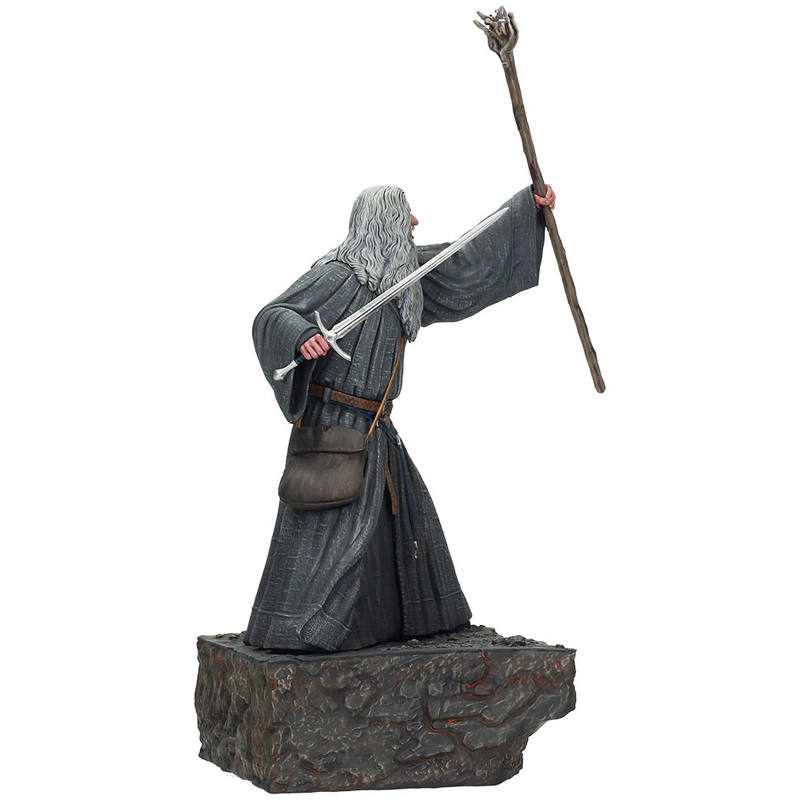 Le seigneur Des Anneaux Lotr Statue PVC Gandalf Moria Battle 18cm